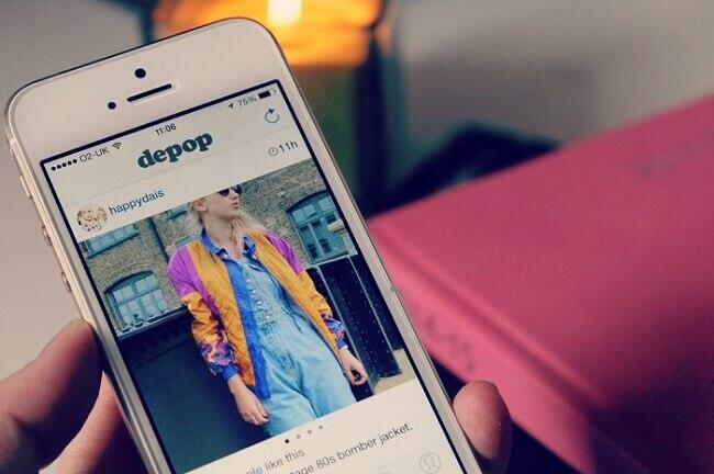 Depop, l'app per acquistare abiti usati punta gli USA