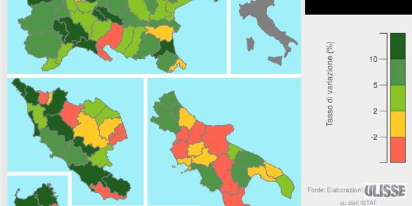 Esportazioni dei territori italiani: si consolida in maniera diffusa la crescita nel secondo trimestre 2017