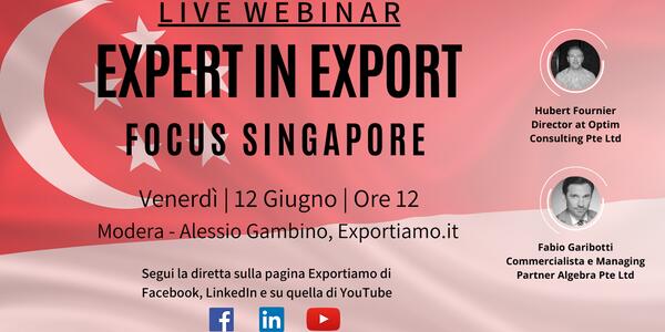 Expert in Export - IX Puntata: Singapore