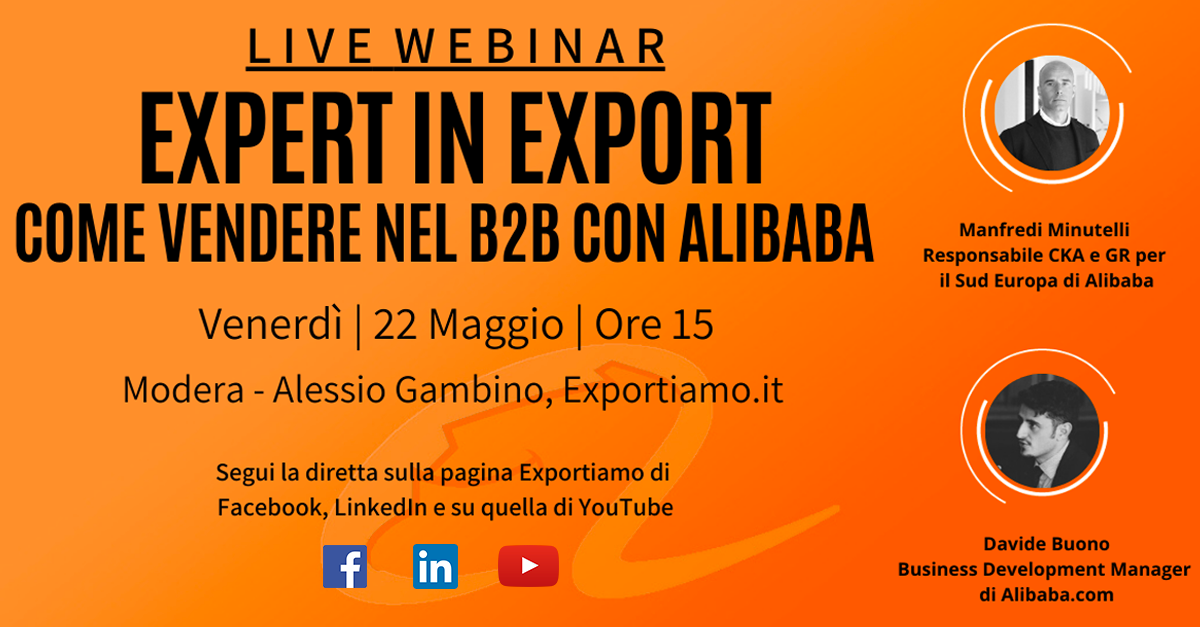 ALIBABA, il B2B per Fare Export