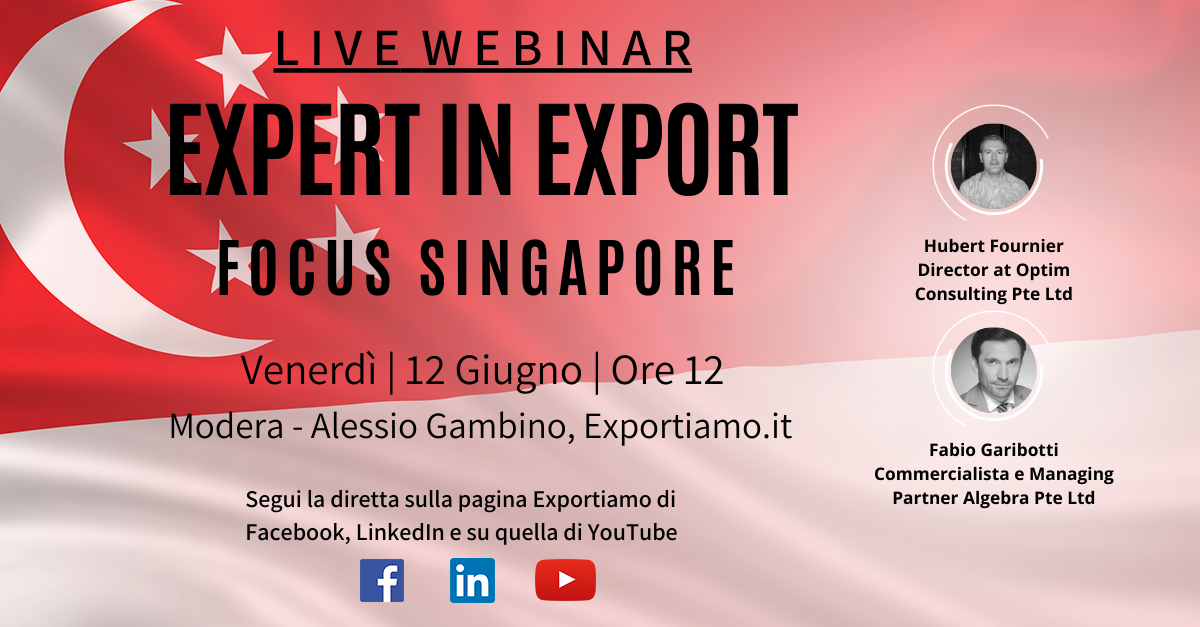 Expert in Export Live - Focus Singapore