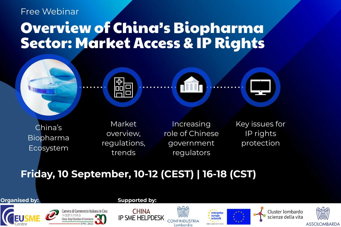 Overview of China’s Biopharma Sector: Market Access and IP Rights