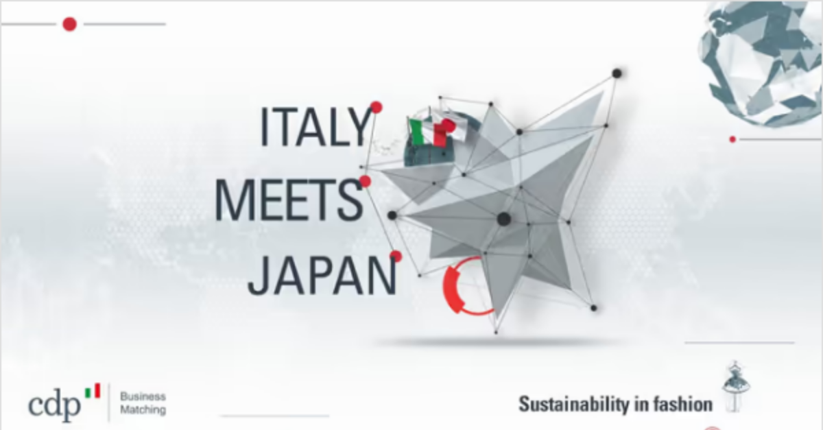 Italy meets Japan: Sostenibilità nella Moda