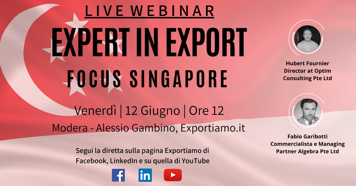 Expert in Export - IX Puntata: Singapore