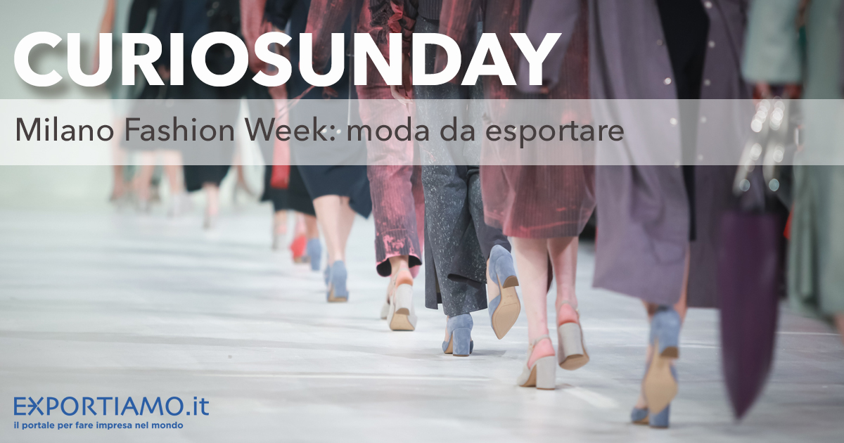 Milano Fashion Week: moda da esportare