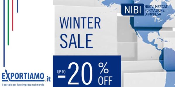 Winter Sale - Corsi NIBI 2016