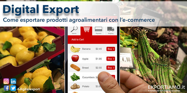 Come esportare prodotti agroalimentari con l’e-commerce?