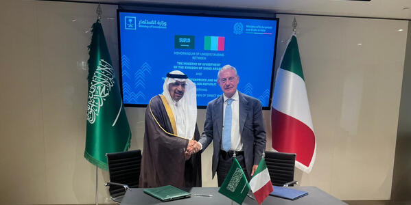 Forum Italo-Saudita sugli Investimenti: Firmato un MoU e 20 Accordi