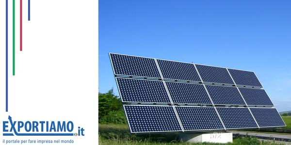 L'Italia guida la classifica dell'energia solare